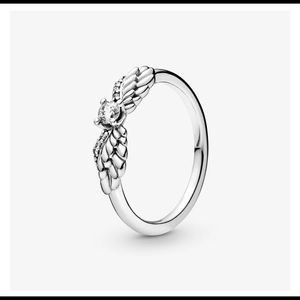 Angel wings Pandora ring